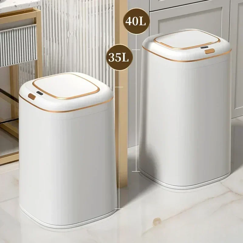 Compost Bin Countertop - 20/35/40l lata de lixo inteligente grande