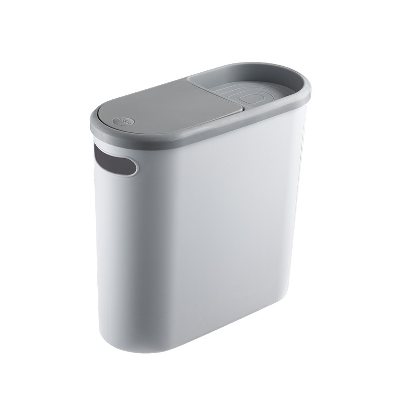 Compost Bin Countertop - Lixeira Estreita Tipo Pressão com Tampa