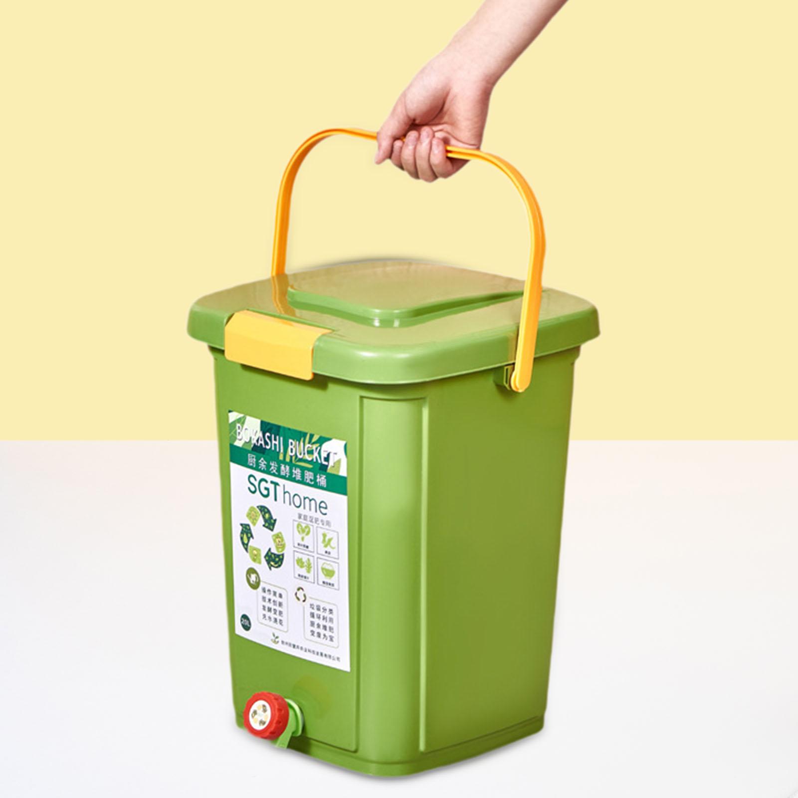 Compost Bin Countertop - Cubo de compostagem de bancada selado