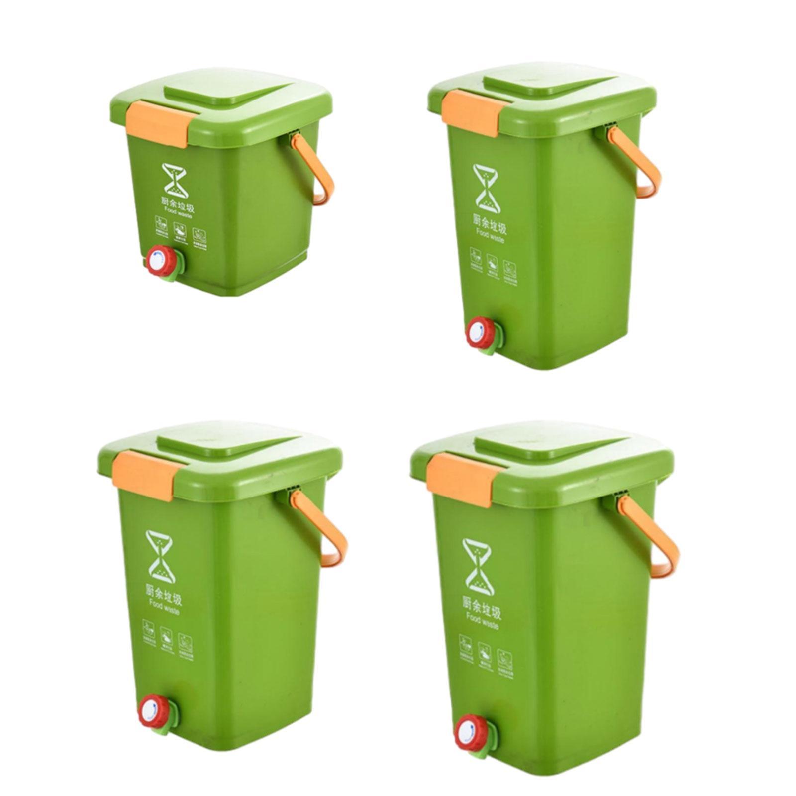 Compost Bin Countertop - Balde de compost de cozinha, lixeira