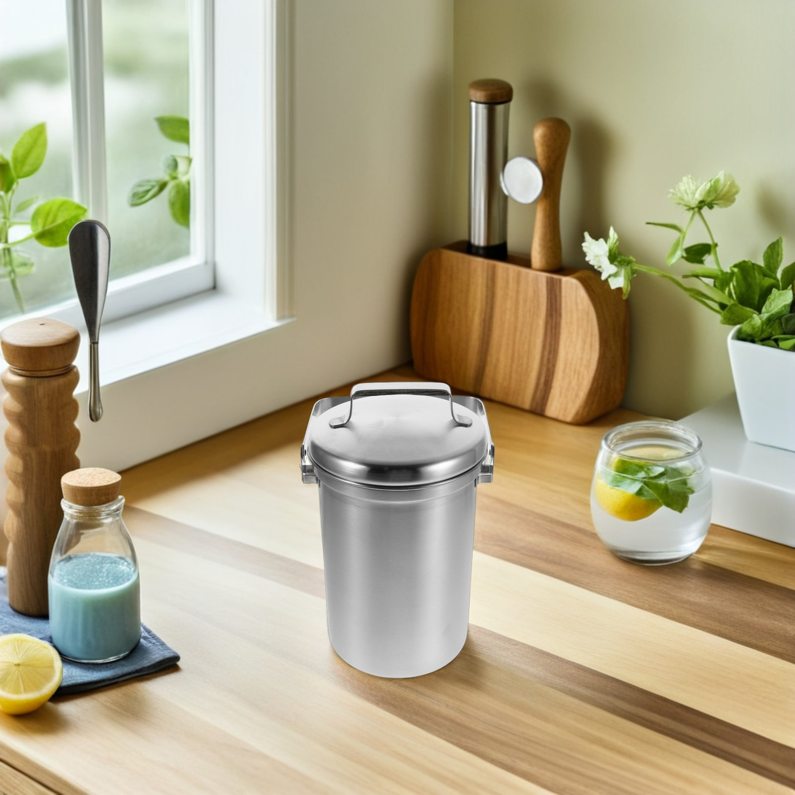 Lixeira de Compostagem de Cozi - Compost Bin Countertop avaliação e preço