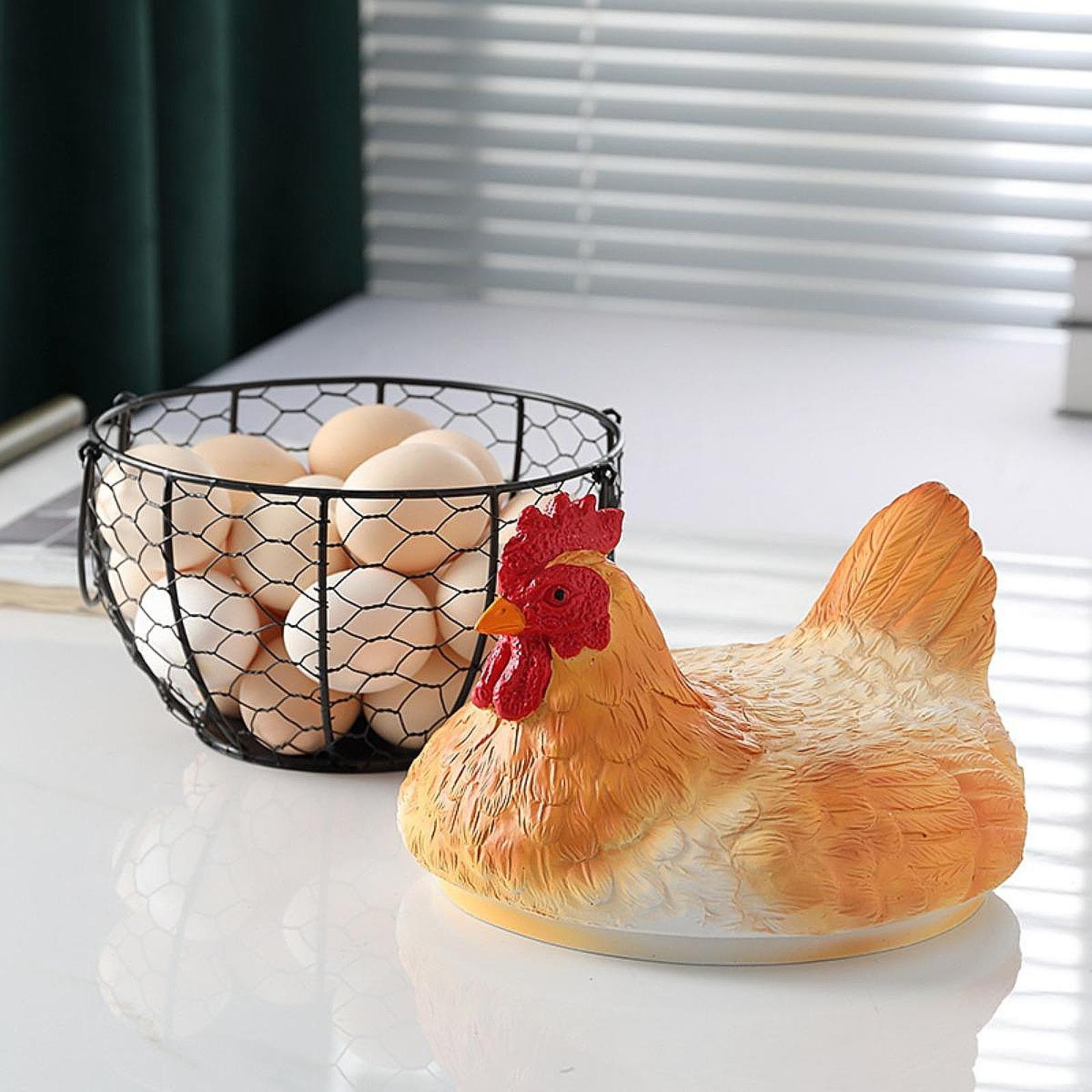 Cesta de ovos com tampa, supri - Compost Bin Countertop avaliação e preço