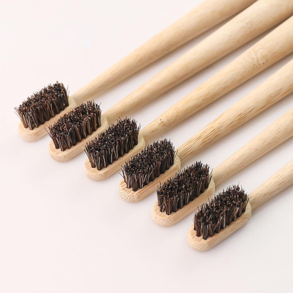 Escova de Dente de Bambu com C - Bamboo Toothbrush Set avaliação e preço