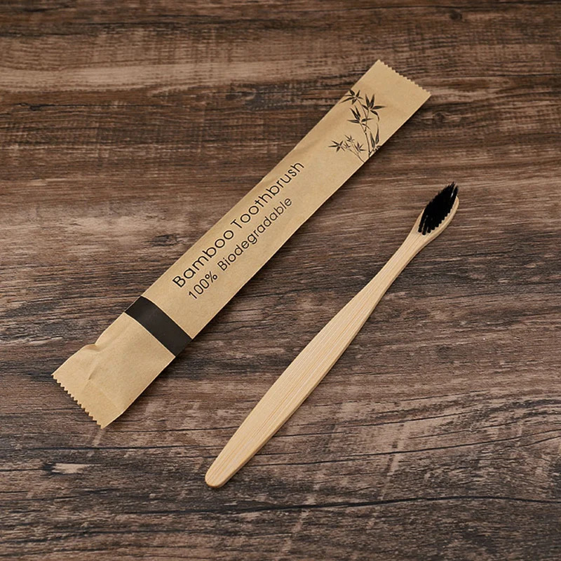 Escovas de dentes de bambu, 5- - Bamboo Toothbrush Set avaliação e preço