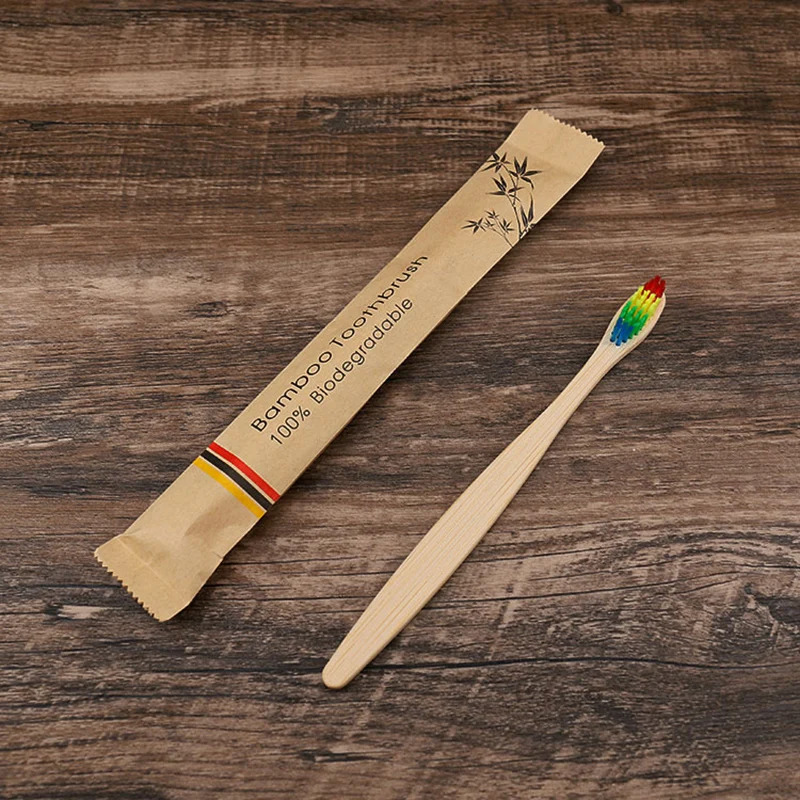 Escovas de dentes de bambu, 5- - Bamboo Toothbrush Set avaliação e preço