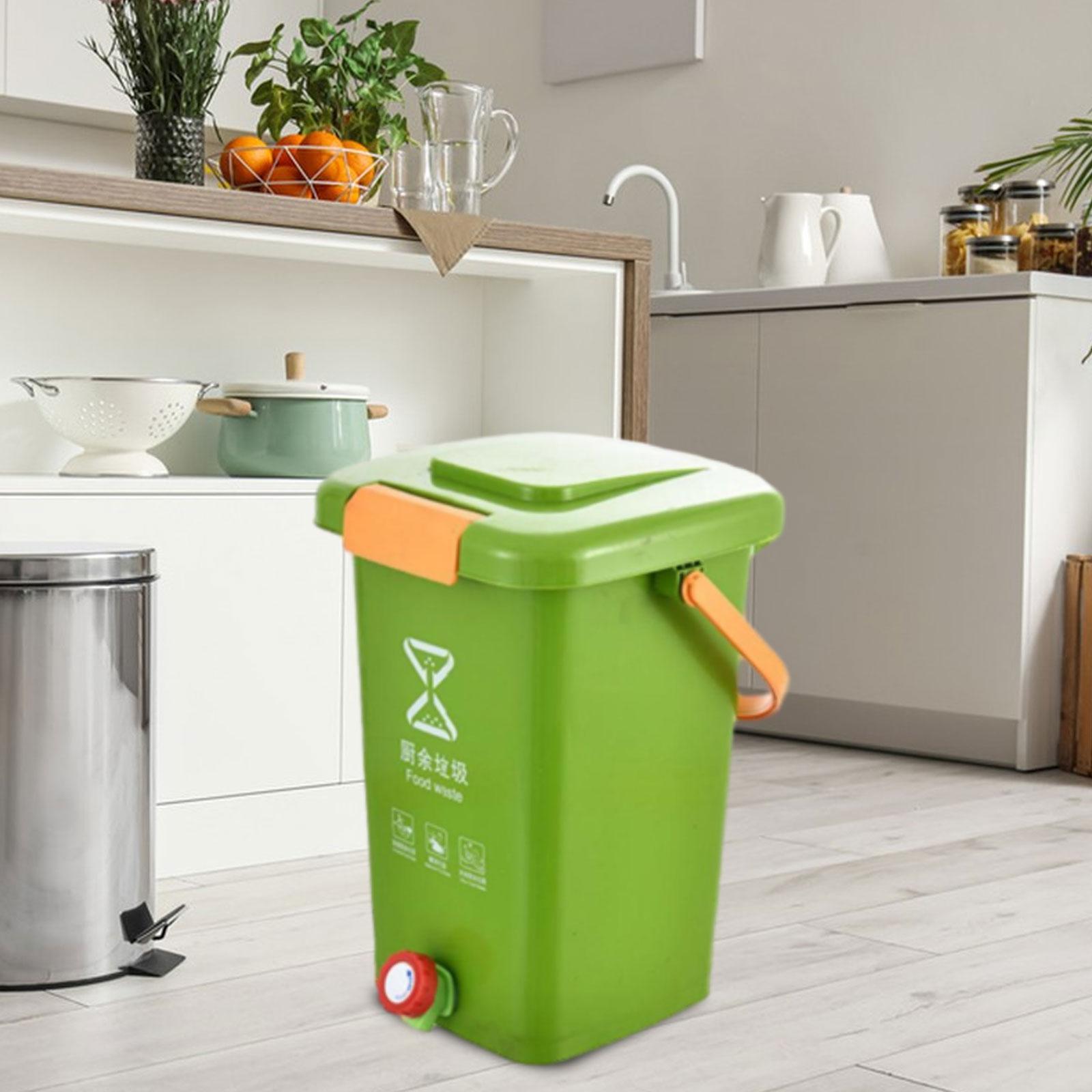 Balde de compost de cozinha, l - Compost Bin Countertop avaliação e preço
