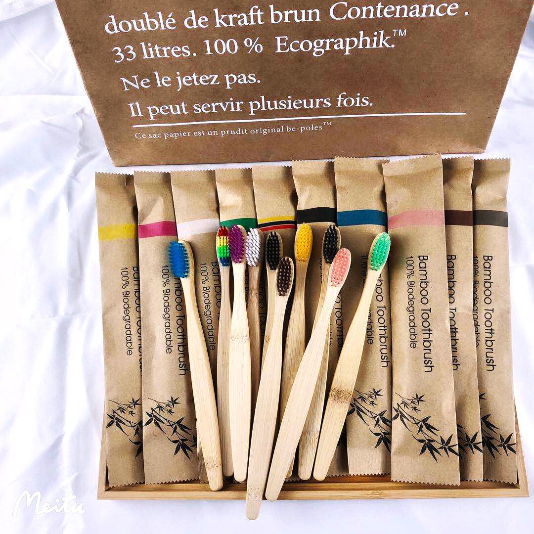 Escova de Dentes de Bambu Reut - Bamboo Toothbrush Set avaliação e preço