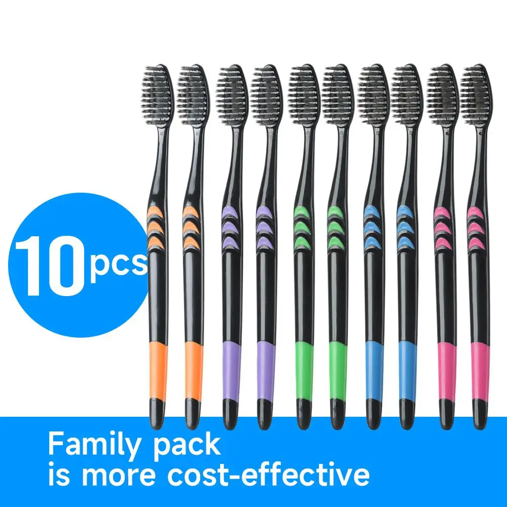 Escova de dentes de cerdas mac - Bamboo Toothbrush Set avaliação e preço