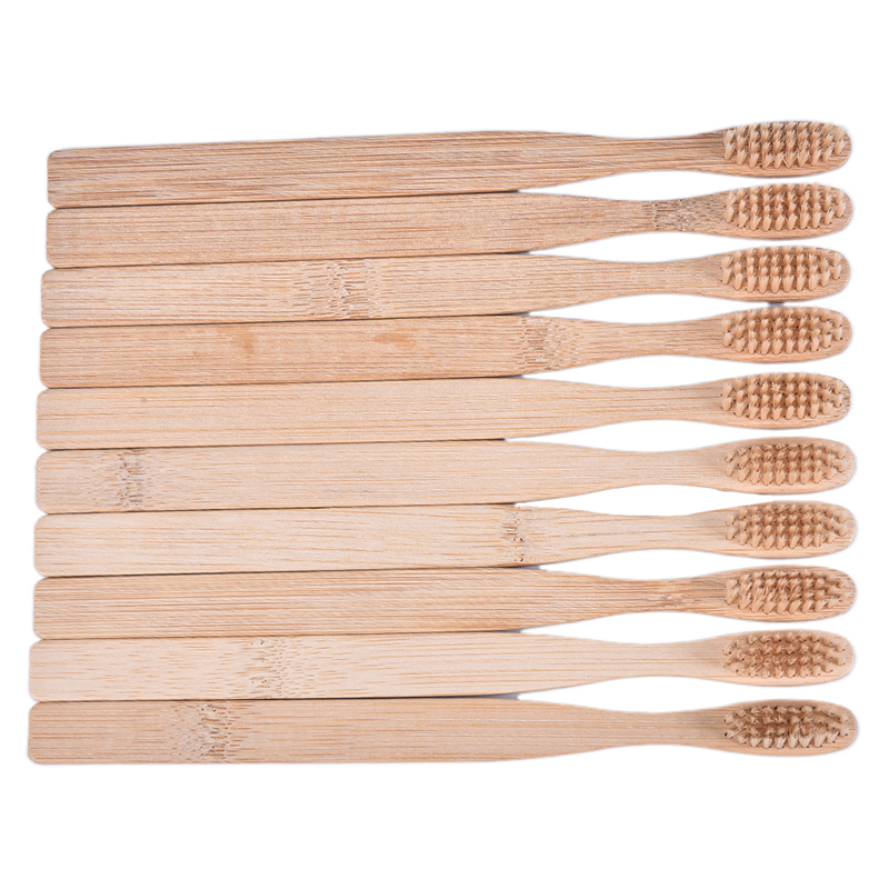 Conjunto de 10 Escovas de Dent - Bamboo Toothbrush Set avaliação e preço
