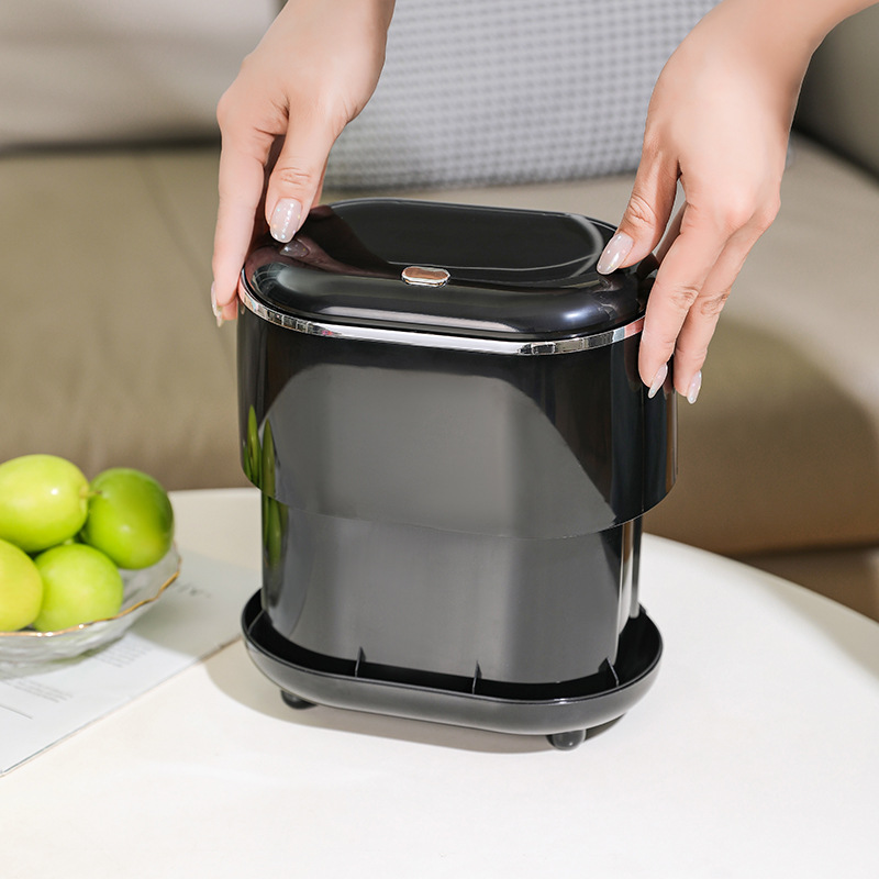 Luxo leve Pressionando Desktop - Compost Bin Countertop avaliação e preço